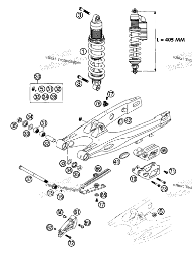 Swingarm, Shock Absorber