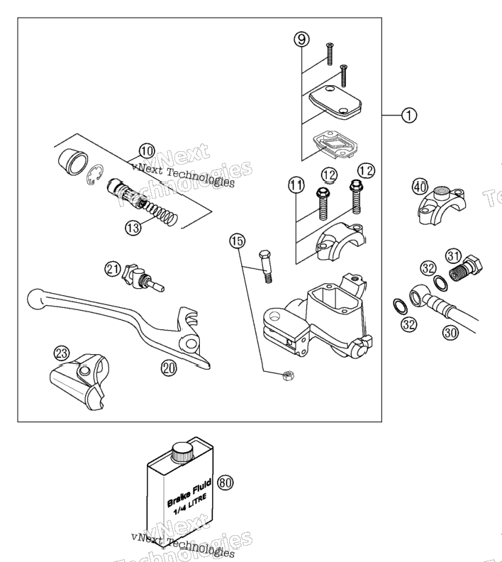 Hand Brake Cylinder