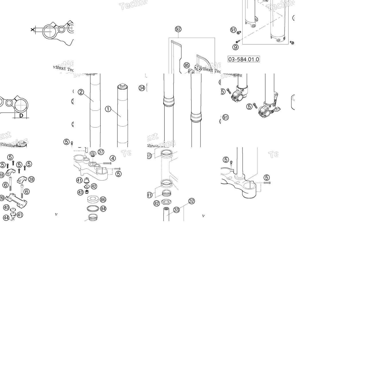 Front Fork Wp Usd 43