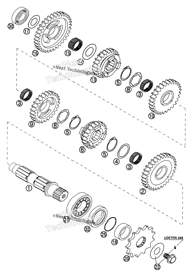 Transmission Ii - Countershaft