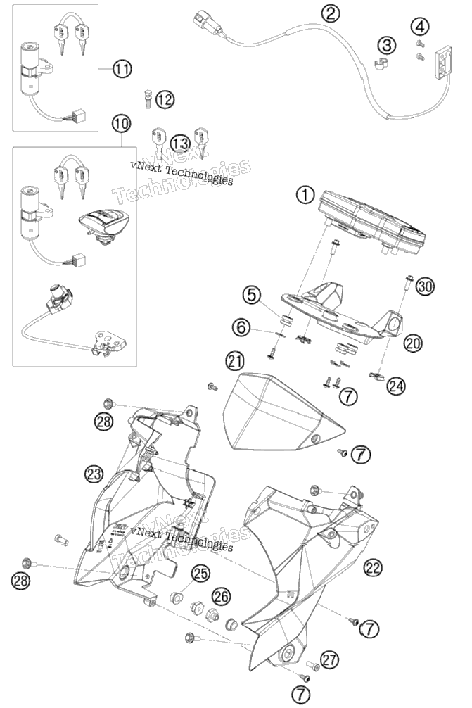 Instruments/Lock System