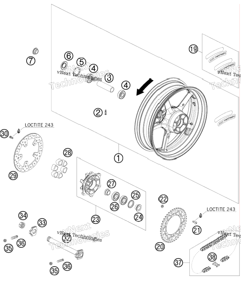 Rear Wheel
