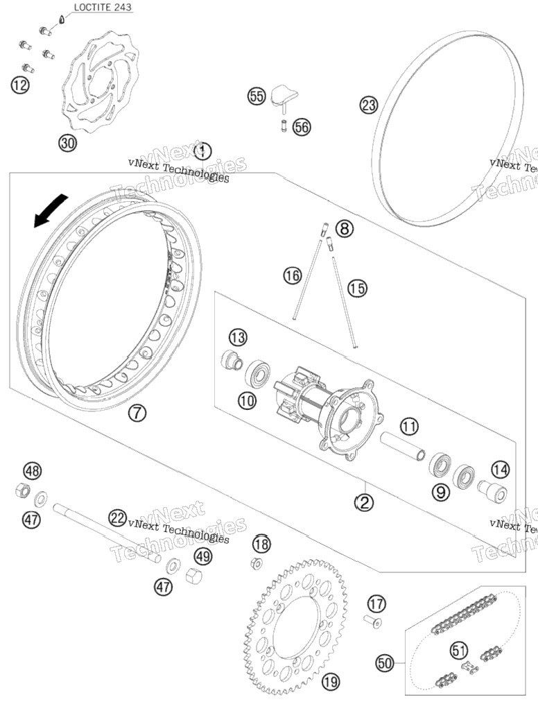 Rear Wheel