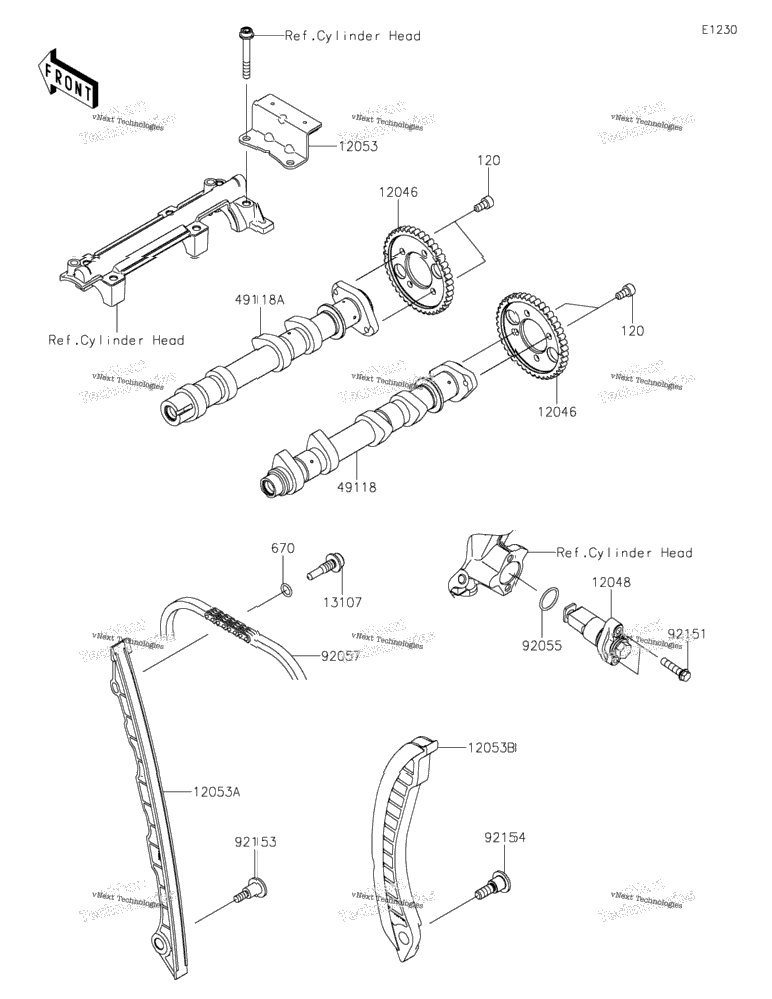Camshaft(S)/Tensioner