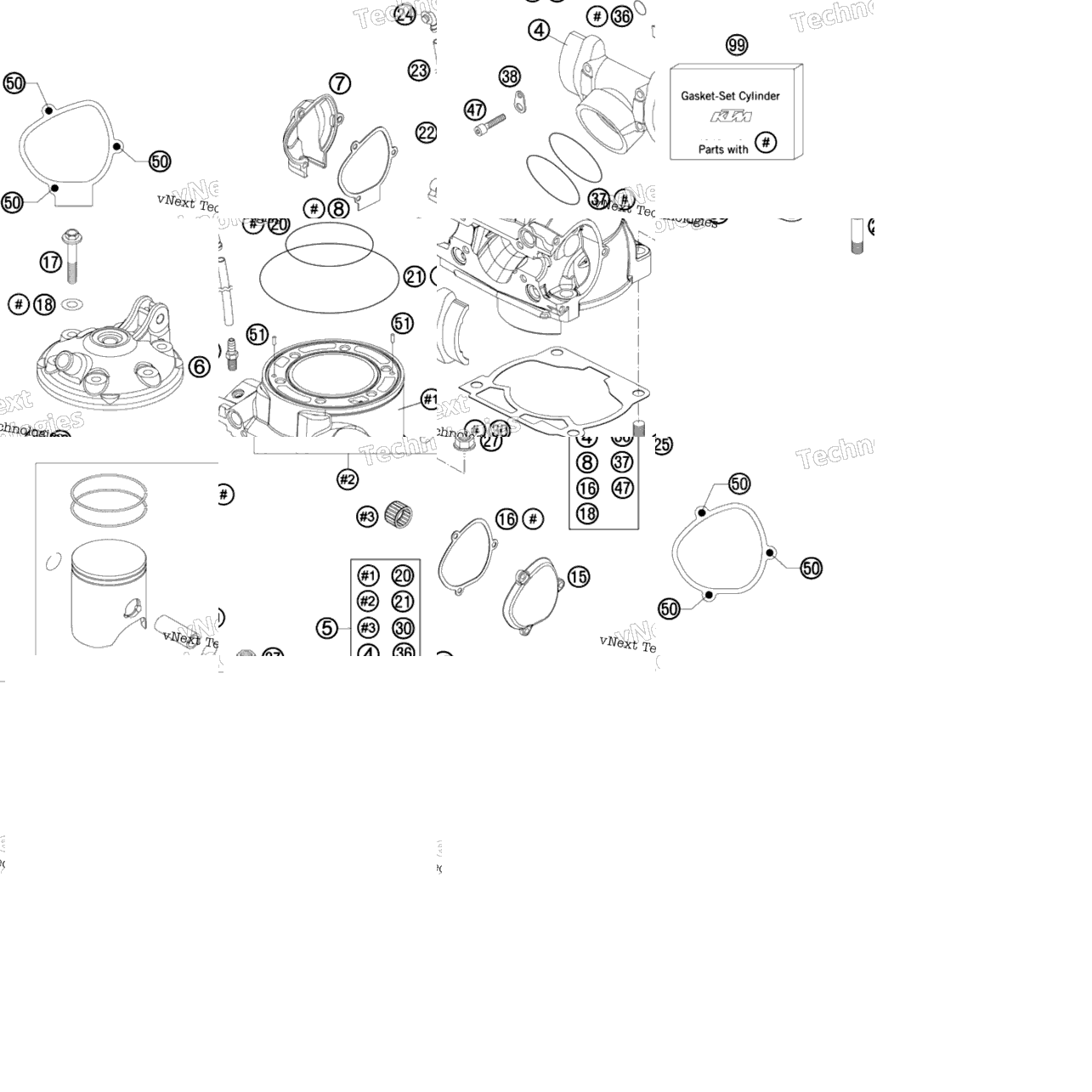 Cylinder, Cylinder Head