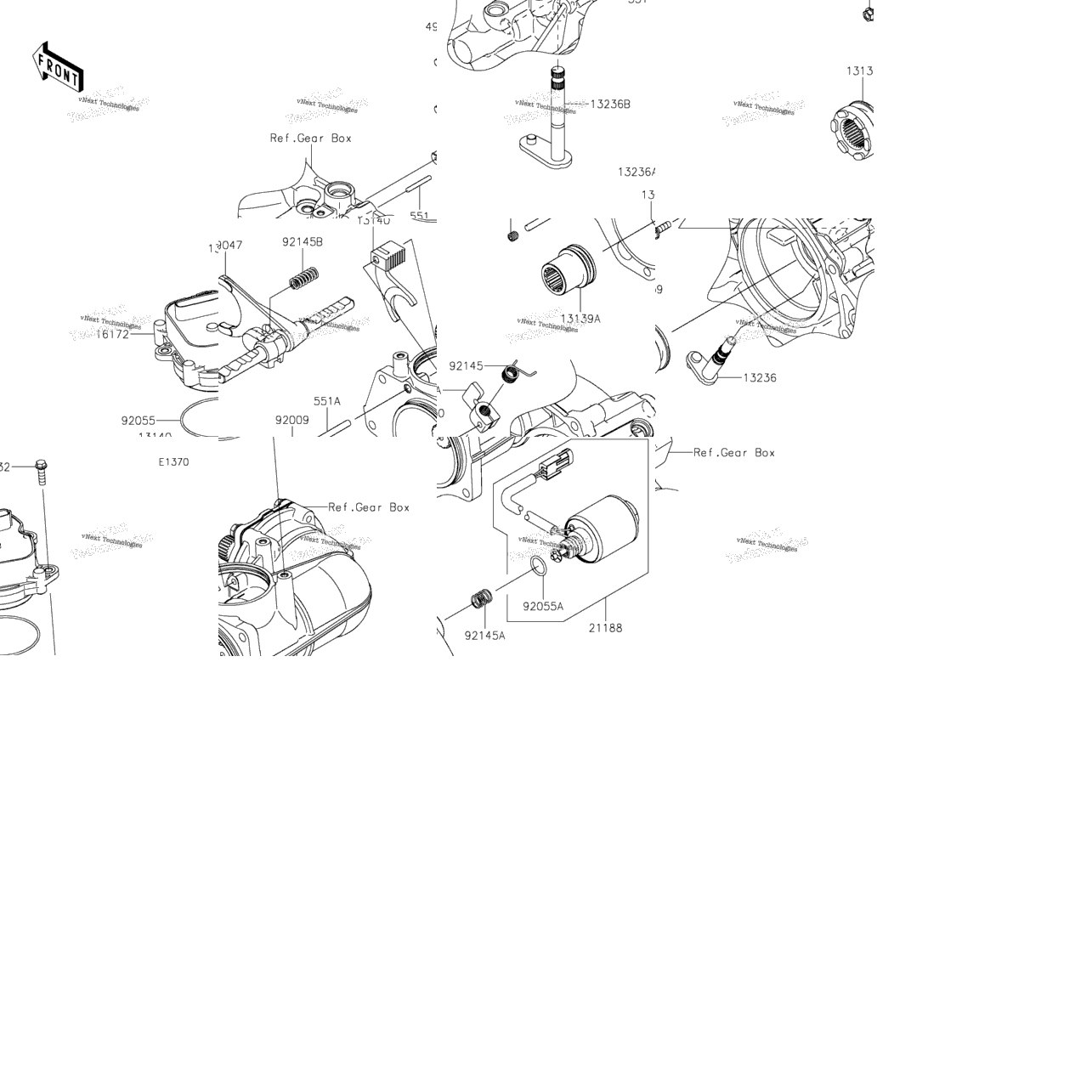 Gear Change Mechanism
