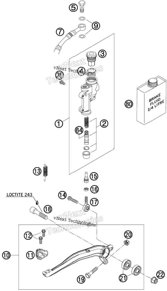 Rear Brake Control