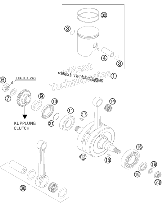 Crankshaf , Piston