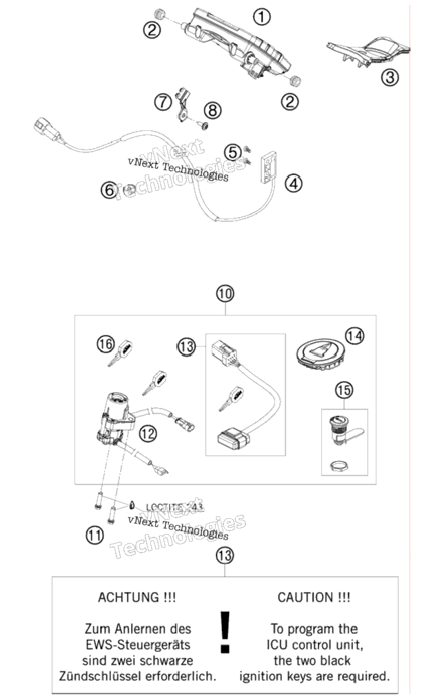 Instruments / Lock System