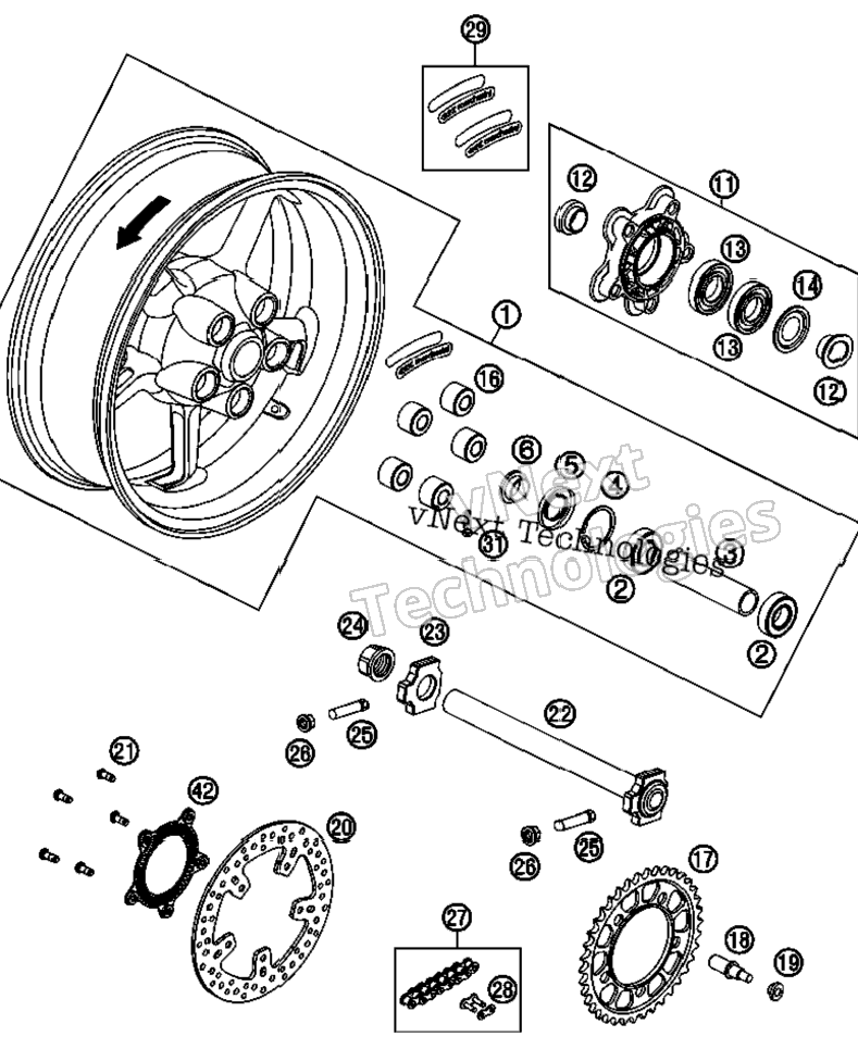 Rear Wheel
