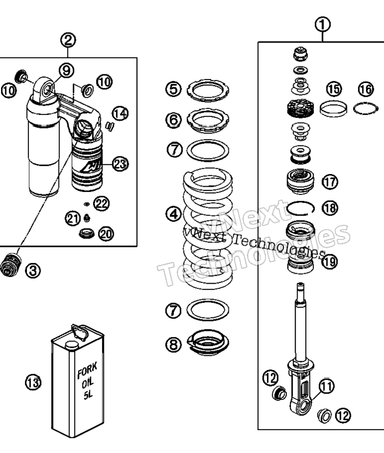 Monoshock Disassembled