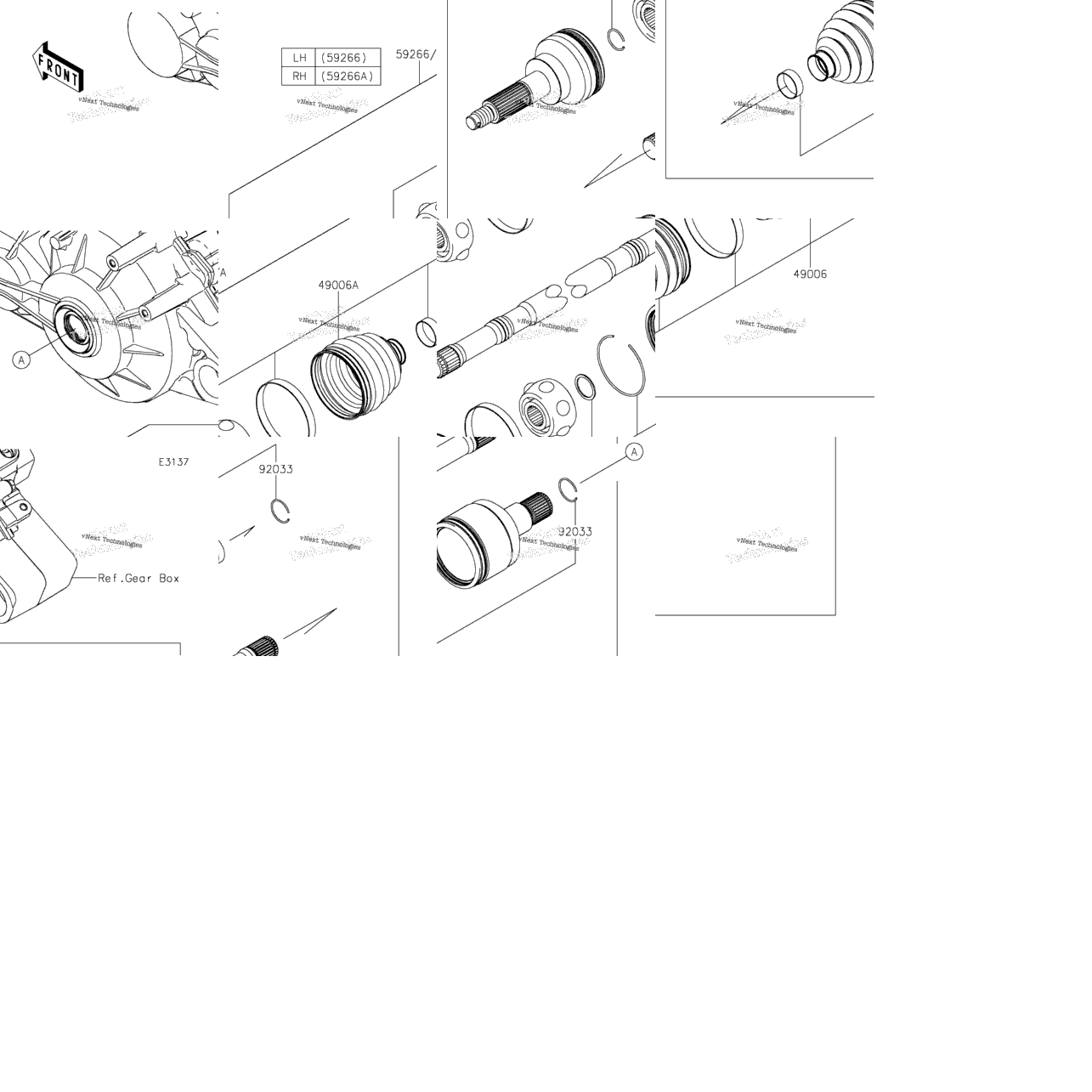 Drive Shaft-Rear