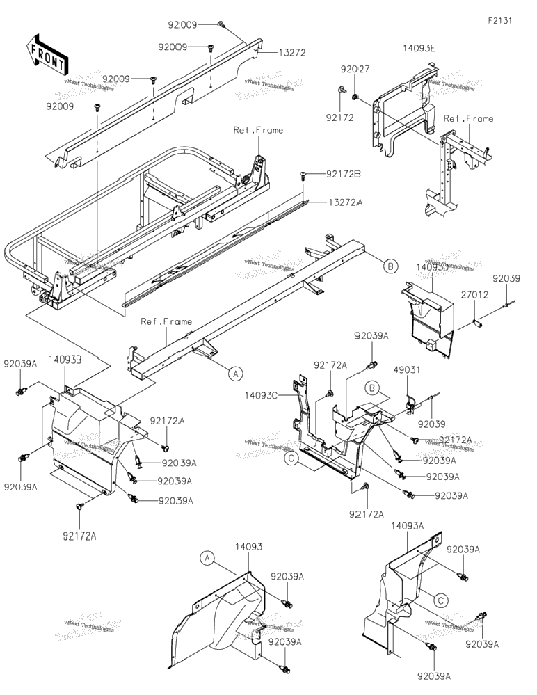 Frame Fittings(Rear)