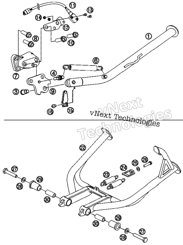 Side- Center Stand