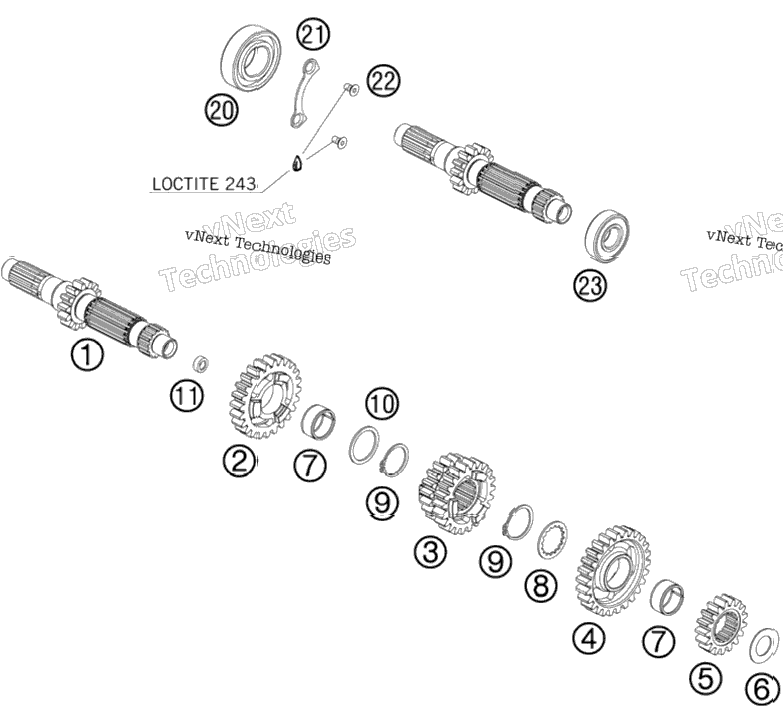Transmission I - Main Shaft