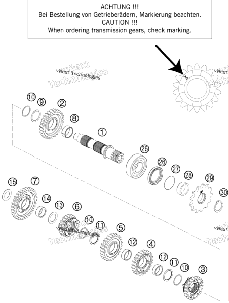 Transmission Ii - Main Shaft