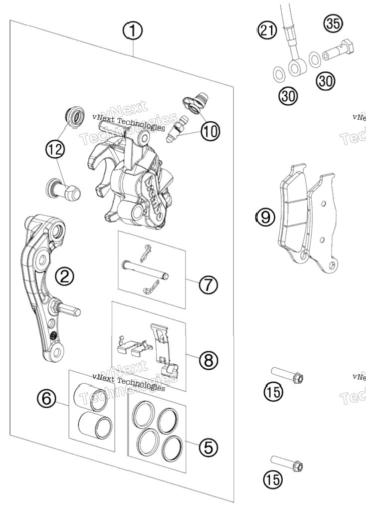 Brake Caliper Front