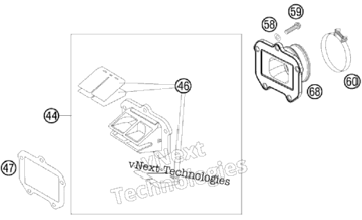 Reed Valve Case
