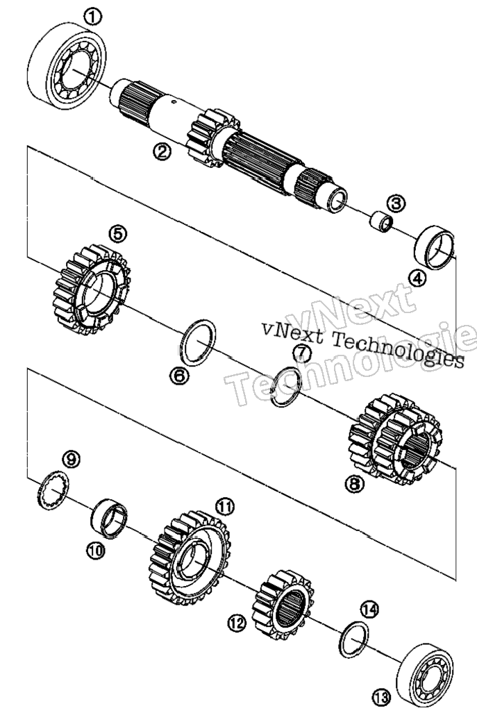 Transmission I - Main Shaft