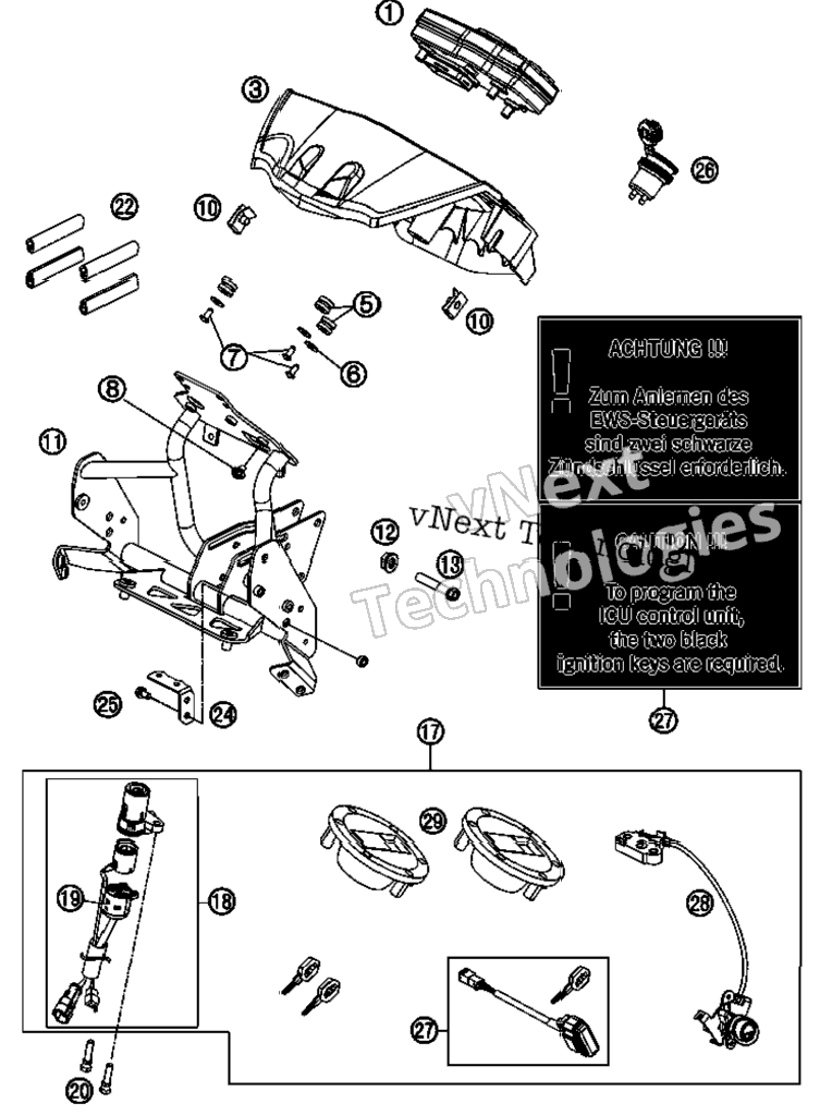 Instruments / Lock System