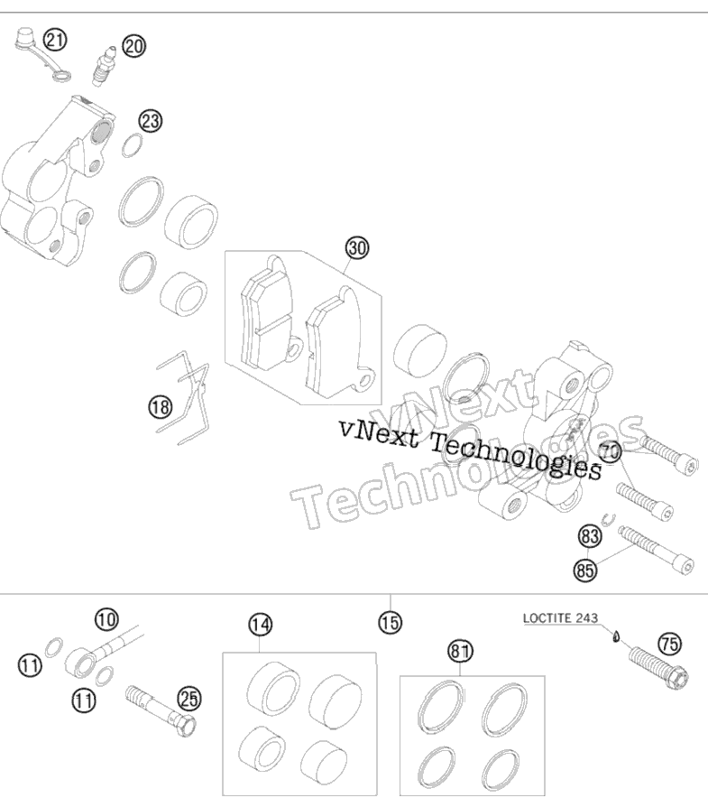 Brake Caliper Front