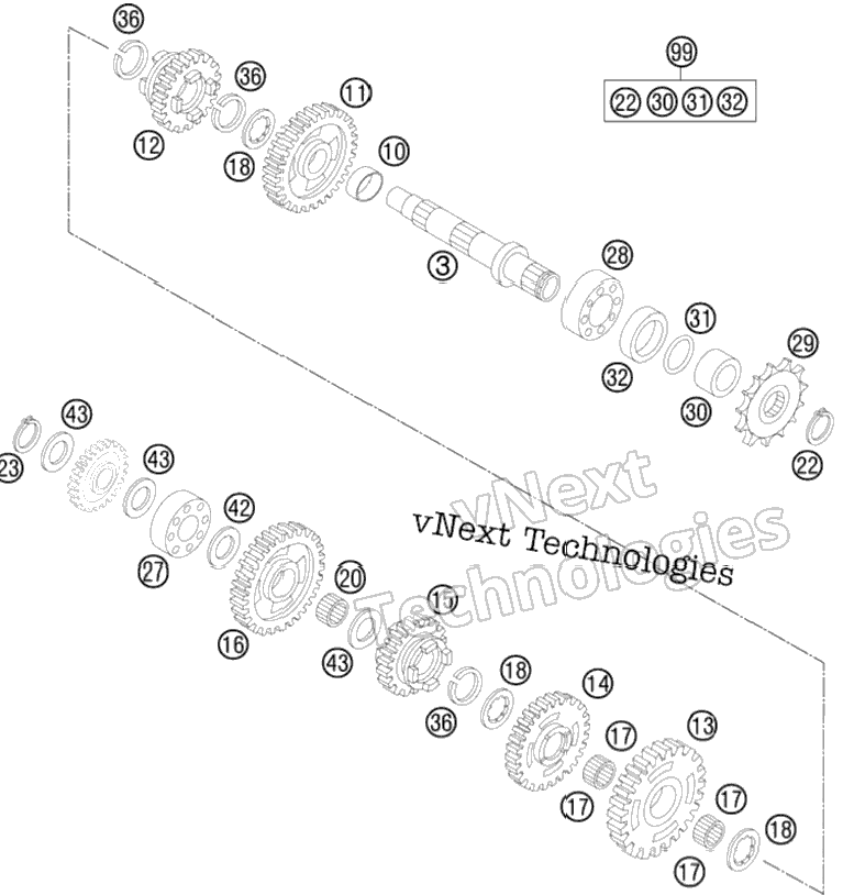 Transmission Ii - Countershaft