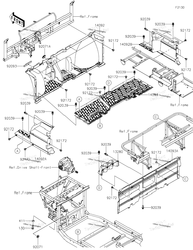 Frame Fittings(Front)