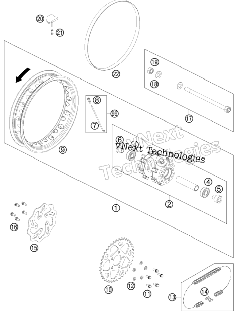Rear Wheel
