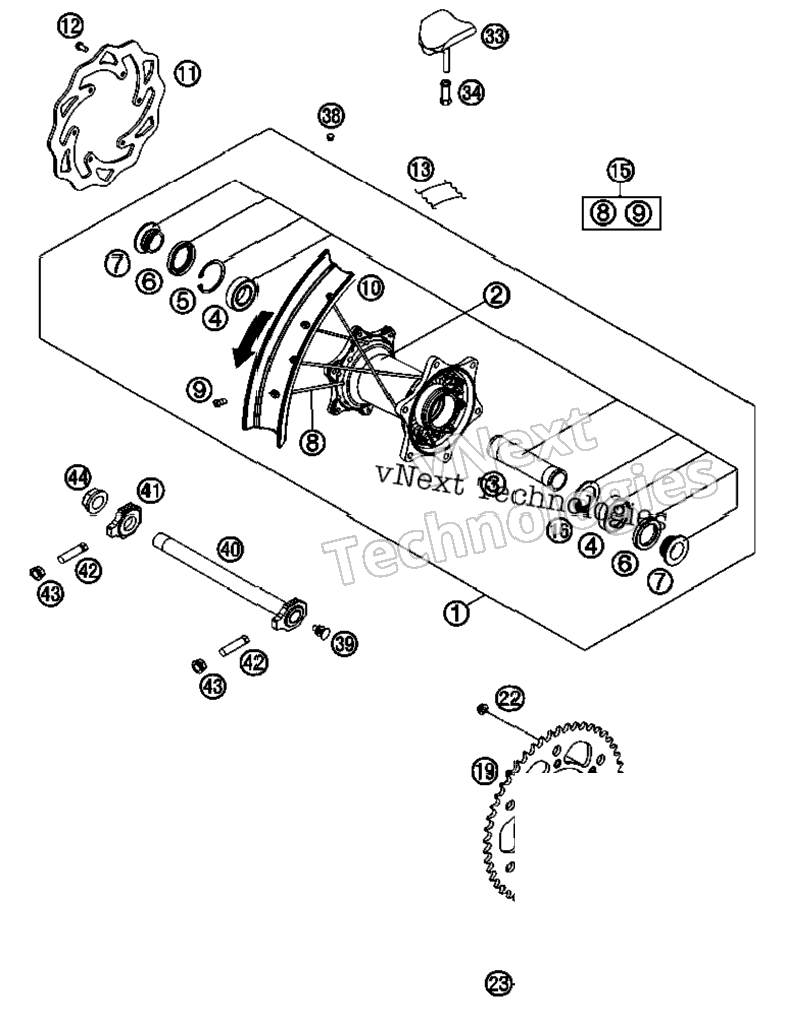 Rear Wheel