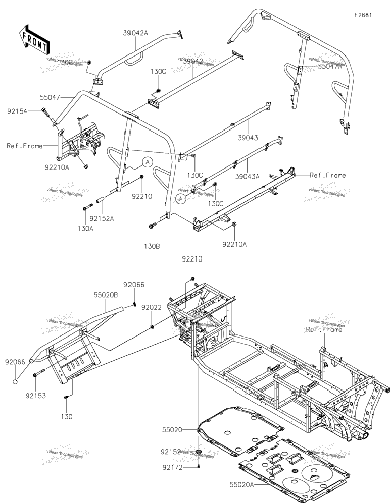Guards/Cab Frame