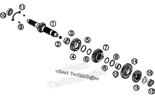 Transmission I - Main Shaft