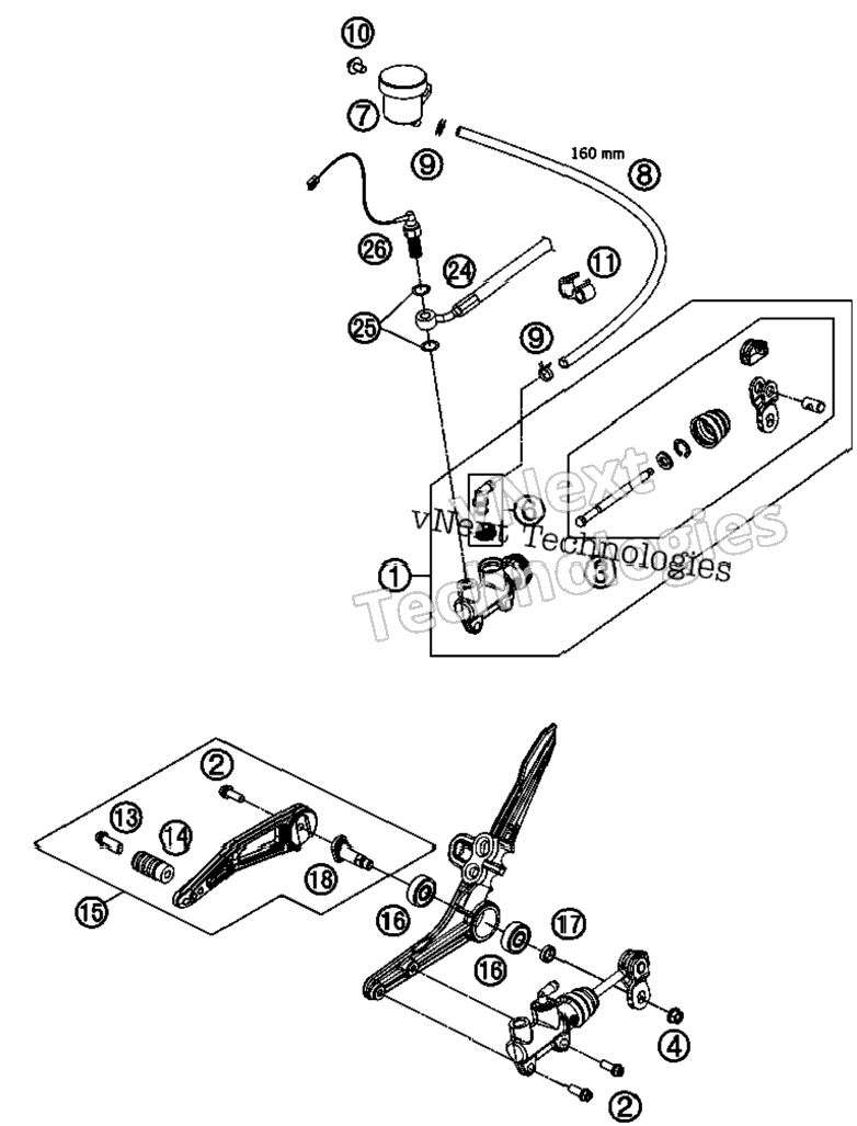 Rear Brake Control