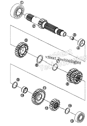 Transmission I - Main Shaft