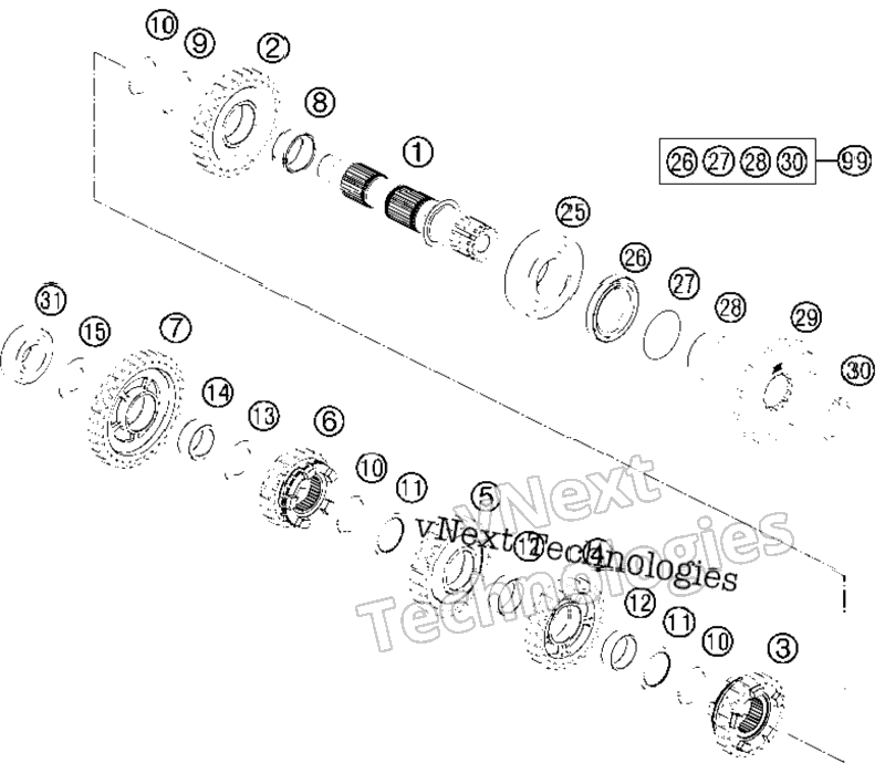 Transmission Ii - Countershaft