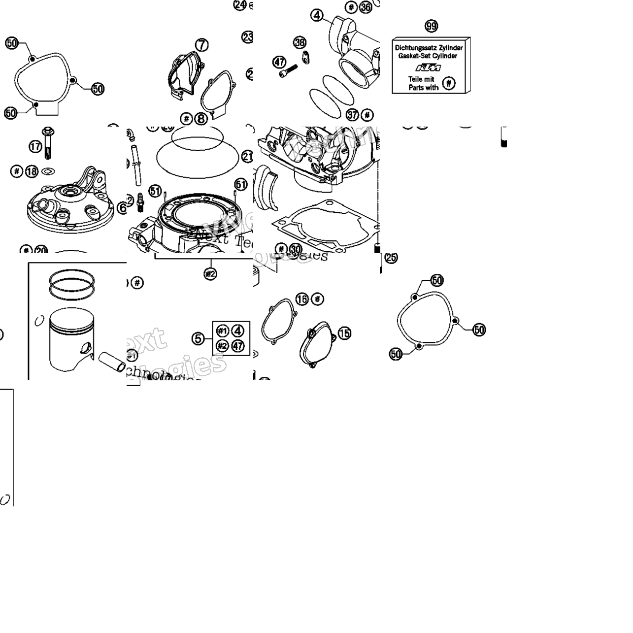 Cylinder, Cylinder Head