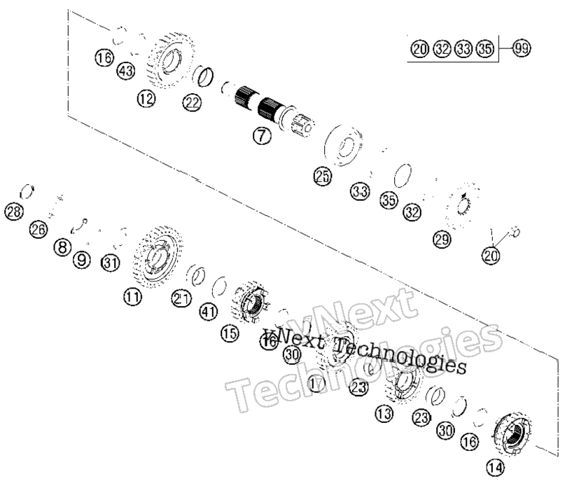 Transmission Ii - Countershaft