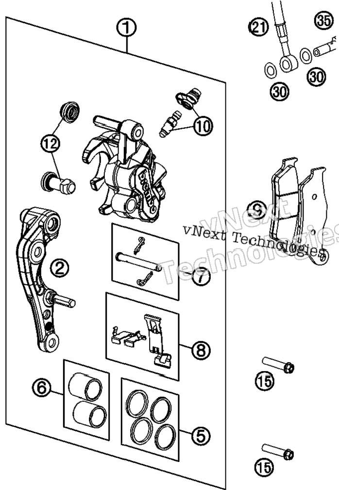 Brake Caliper Front