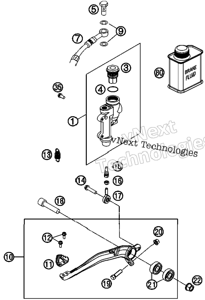 Rear Brake Control