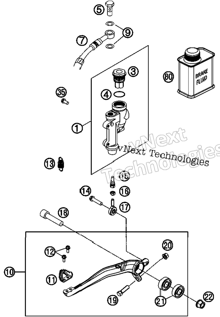 Rear Brake Control