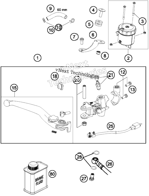 Hand Brake Cylinder
