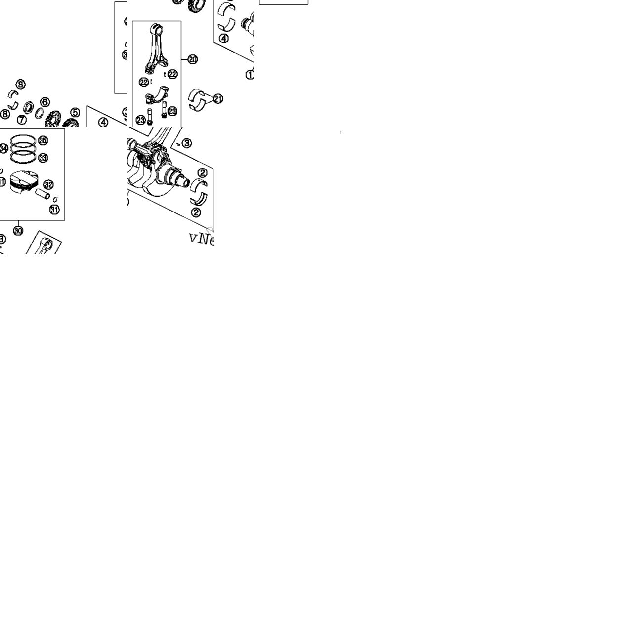Crankshaft, Piston