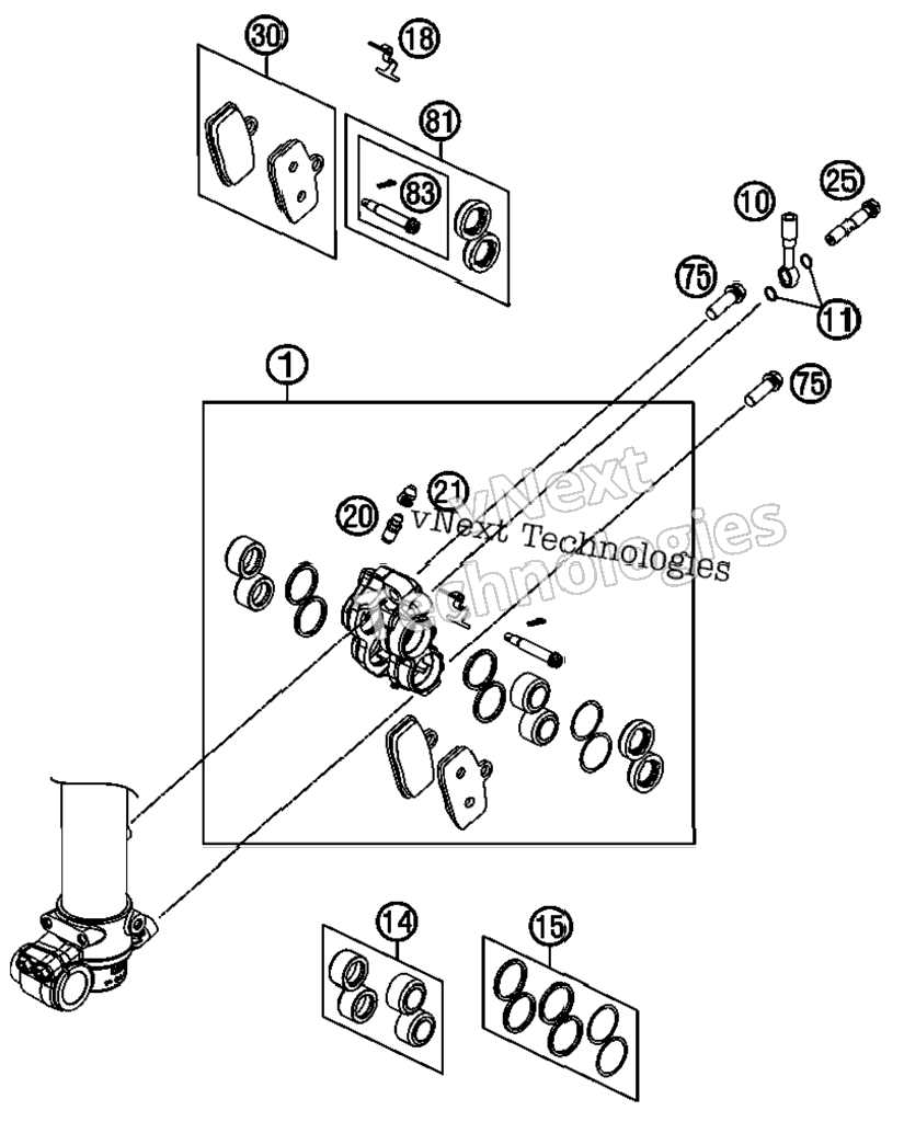 Brake Caliper Front