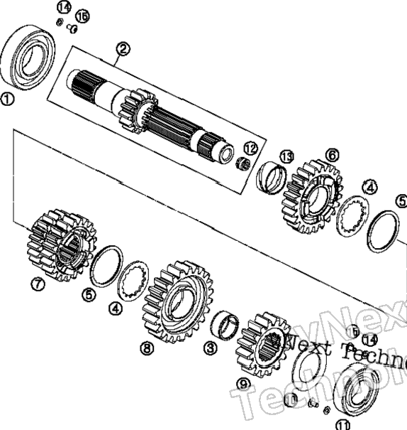 Transmission I - Main Shaft