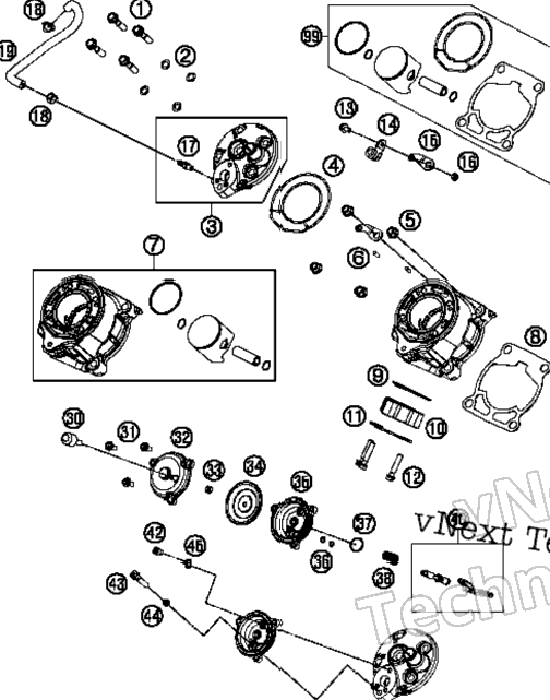 Cylinder, Cylinderhead