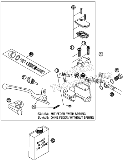 Hand Brake Cylinder
