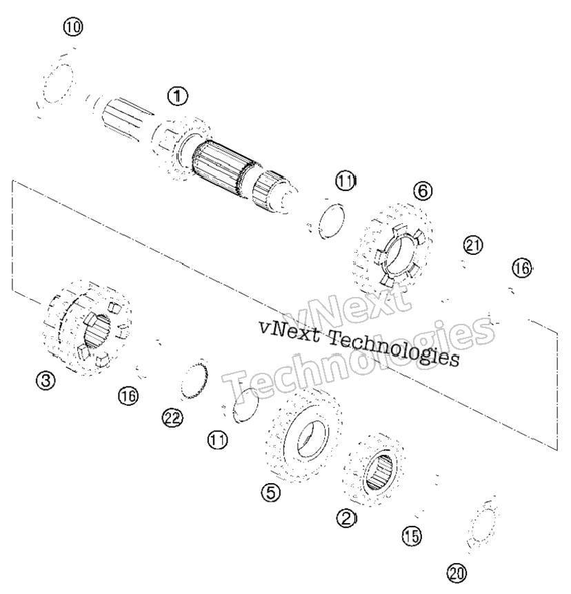 Transmission I - Main Shaft