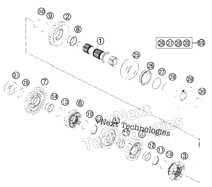 Transmission Ii - Countershaft