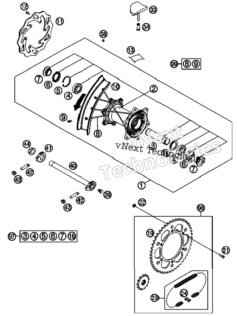 Rear Wheel