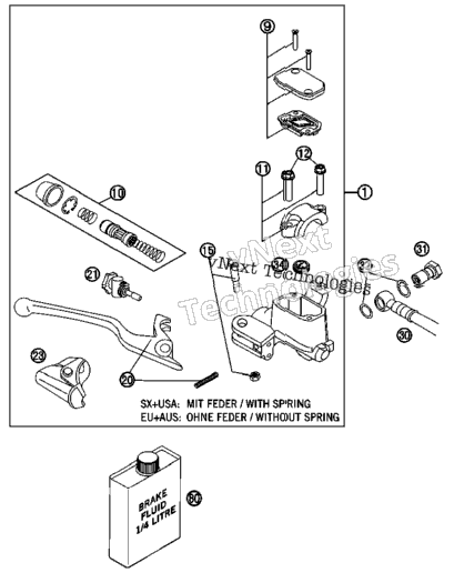 Hand Brake Cylinder