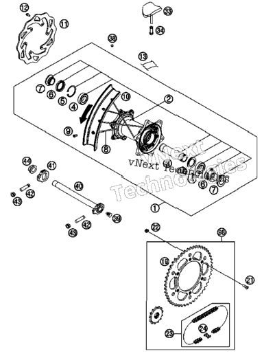 Rear Wheel